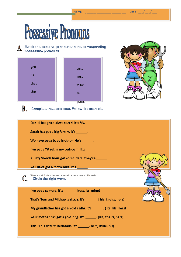 3rd Grade Possessive Noun Worksheet - Mcgraw-Hill Grade 3 Possessive Nouns Work Worksheet Answer Key