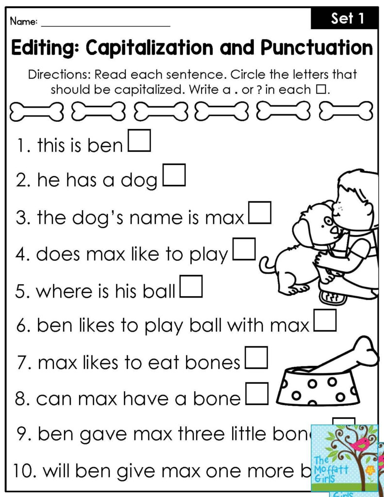 Capitalization Proper Nouns Worksheets - Capitalization Of Proper Nouns Worksheet