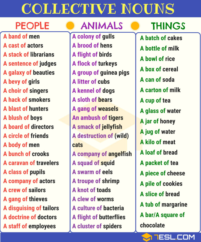 Collective Nouns Worksheet Grade 5 Pdf - Collective Noun Review Worksheet