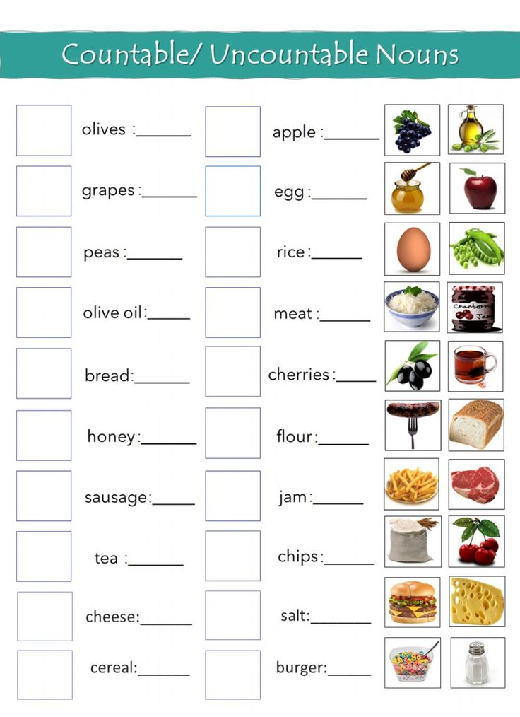 Countable And Uncountable Nouns Worksheet - Countable Nouns And Uncountable Nouns Worksheet Pdf