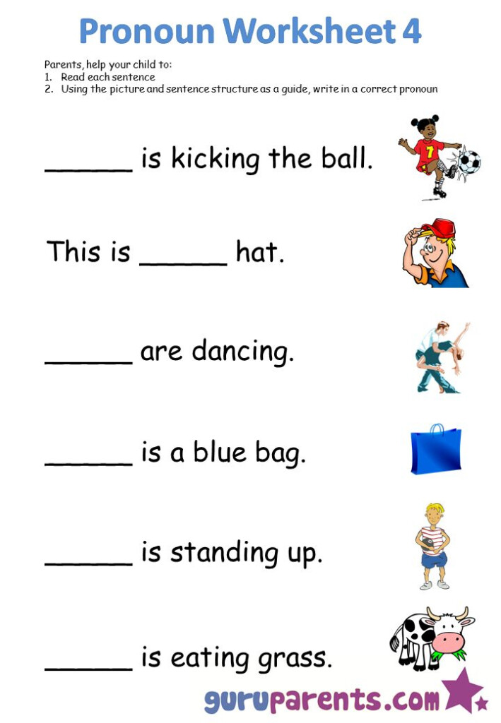 Noun And Pronoun Worksheets - Noun And Pronoun Worksheets For Grade 3