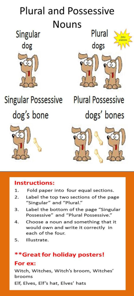 Plural Possessive Nouns Worksheet - Plural Or Possessive Nouns Worksheets