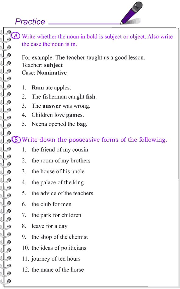 Predicate Noun Worksheet With Answers - Predicate Noun Worksheet