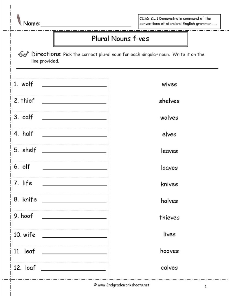 18 Irregular Plural Worksheets 4th Grade Worksheeto - 4Th Grade Irregular Plural Nouns Worksheet