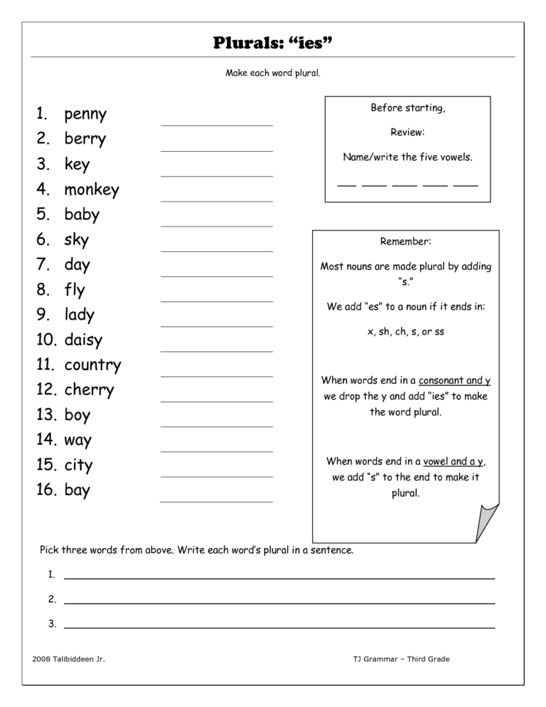 4th Grade Irregular Plural Nouns Worksheet Askworksheet - Irregular Nouns Worksheet 4Th Grade