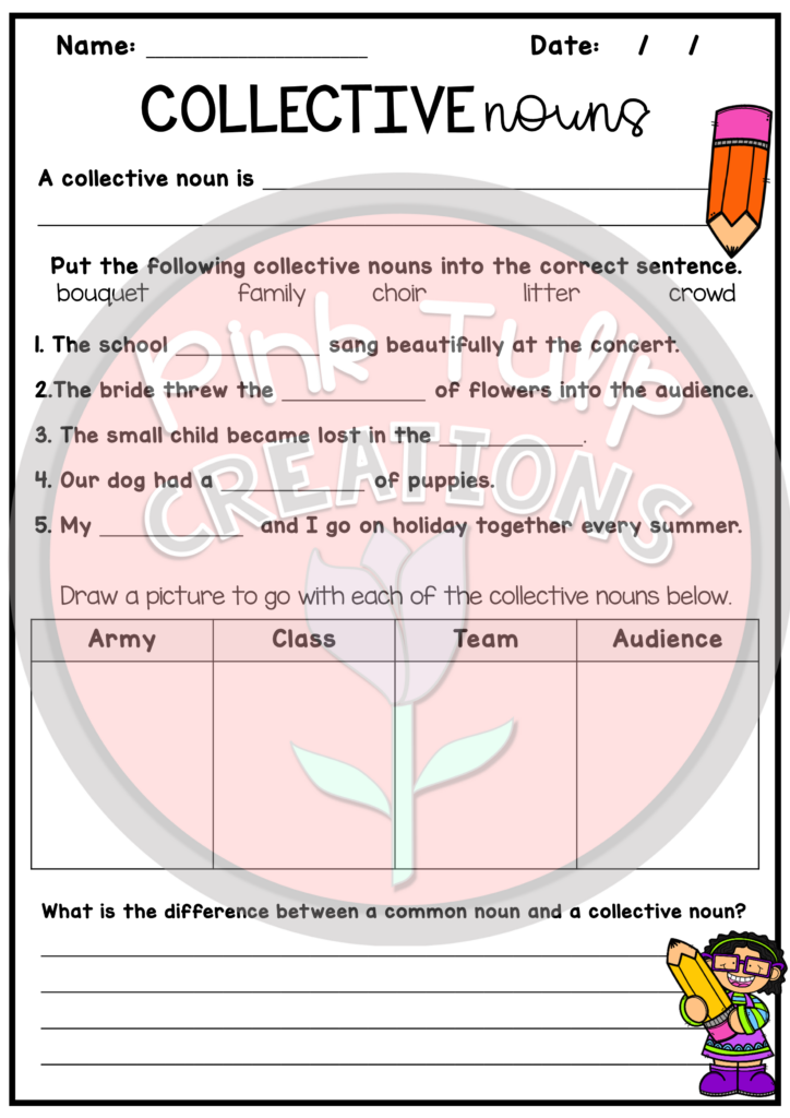 Abstract Noun Worksheet For Class 4 - Abstract Noun Worksheets For Grade 4 With Answers