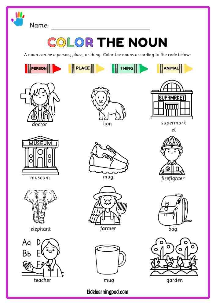 Creating Plural Nouns Worksheet Have Fun Teaching Worksheets Library - Introduction To Nouns Worksheet