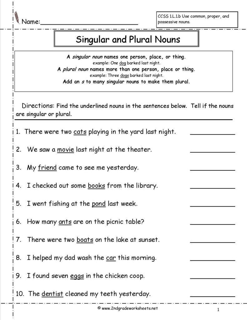 Irregular Plural Nouns Worksheet 5th Grade - Irregular Nouns Worksheet 5Th Grade