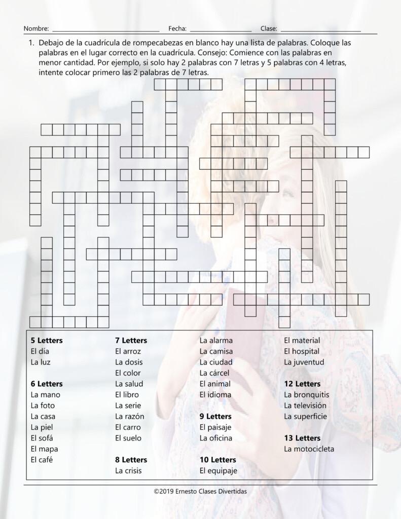 Masculine Versus Feminine Regular Nouns Framework Puzzle Spanish  - Masculine And Feminine Nouns Spanish Worksheet