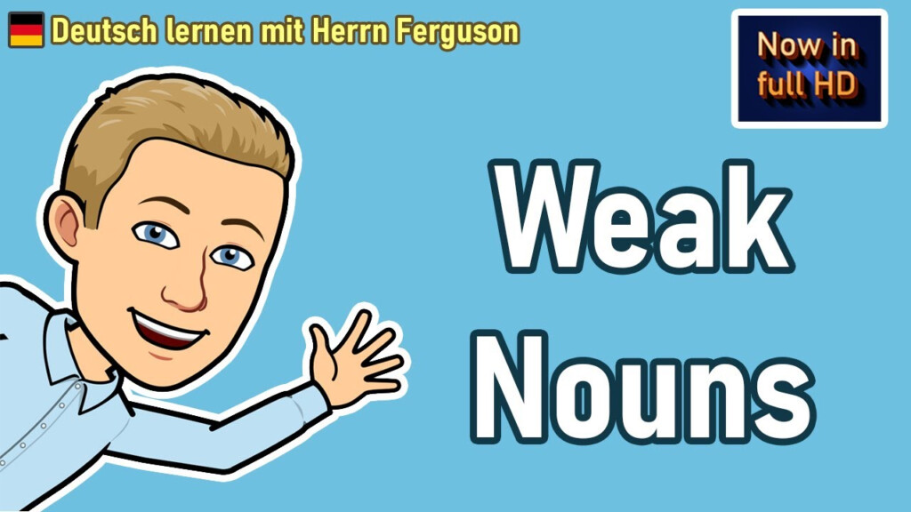 Mastering Weak Nouns In German A Comprehensive Guide Intermediate  - German Weak Noun Worksheet