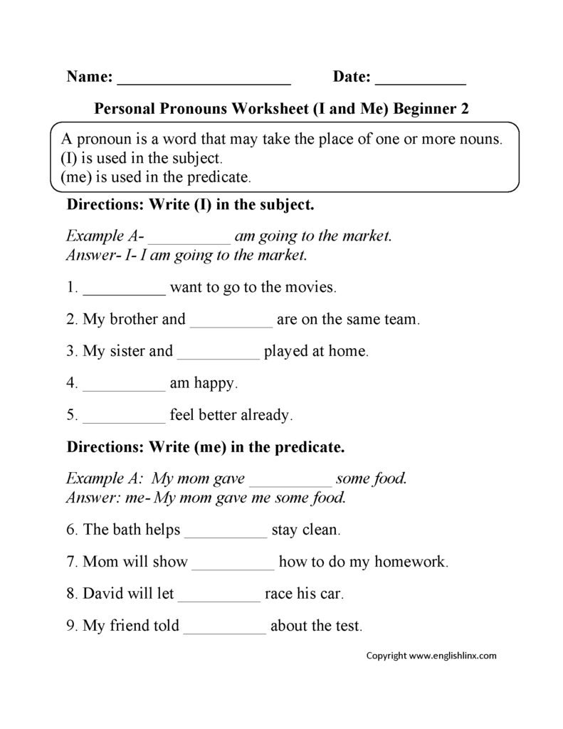 Noun And Pronoun Worksheets - Noun Or Pronoun Worksheet