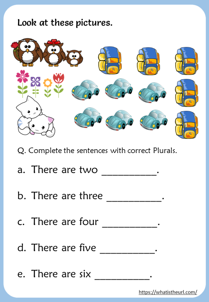 Plurals Worksheet First Grade - Free Plural Nouns Worksheets First Grade