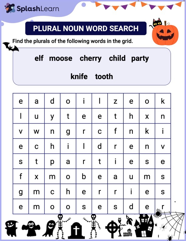 Printable 4th Grade Nouns Worksheets SplashLearn - Miscellaneous Nouns Worksheet