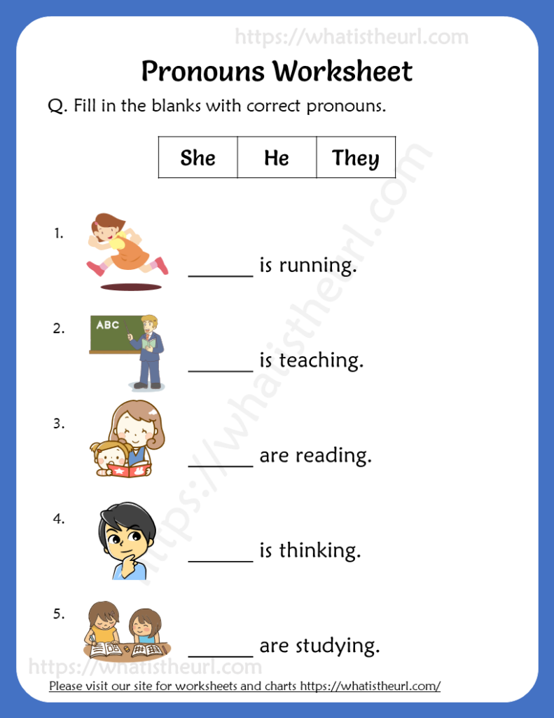 Pronouns worksheets for grade 2 rel 2 Your Home Teacher - Nouns And Pronouns Worksheets For Grade 2