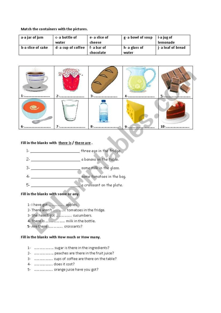 Quantifiers Worksheet For Grade 2 - Noun Quantifiers Worksheet For Grade 2