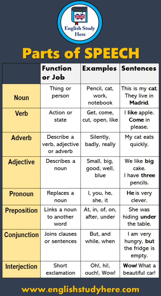 Sentence With Noun Pronoun Adjective And Verb - Noun Pronoun Adjective Worksheet With Answers