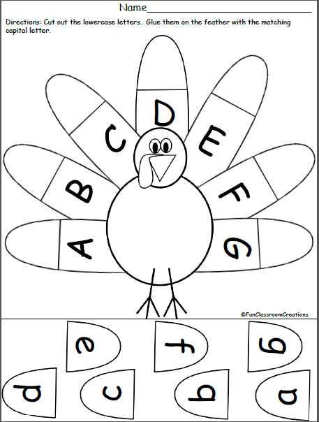 Turkey Worksheet Second Grade - Noun Turkey Worksheet