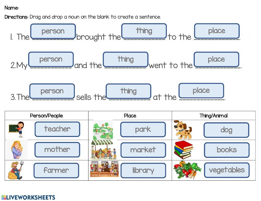 Using Nouns Worksheets WorksheetsCity - Great Source Using Nouns Worksheet