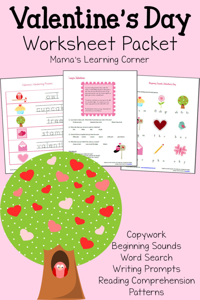 Valentine Printable Worksheets - Free Valentines Day Worksheets For Common And Proper Nouns