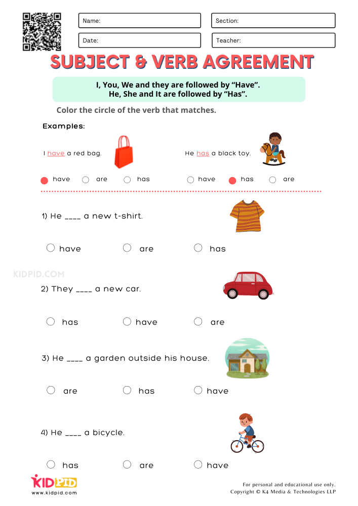 Verb Agreement Worksheet 1st Grade - Noun Verb Agreement Worksheets 1St Grade